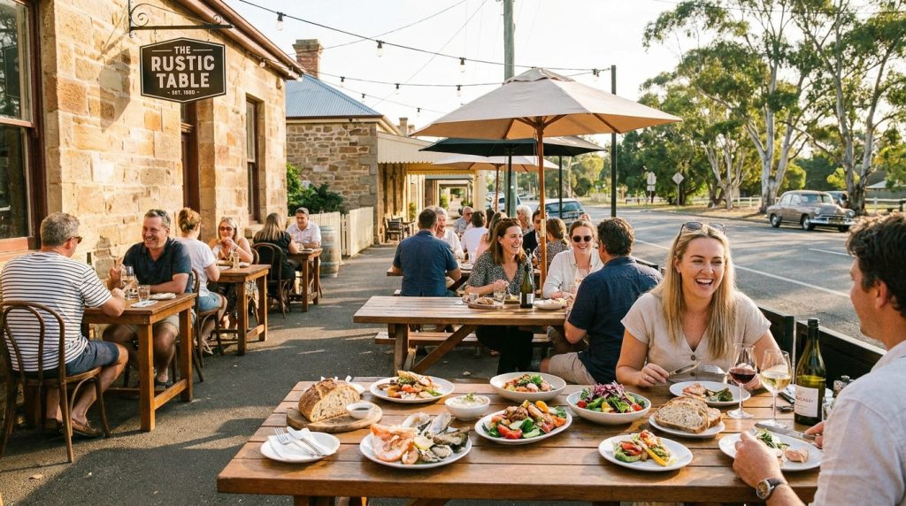 Local dining and cafe culture in Darwin, NT
